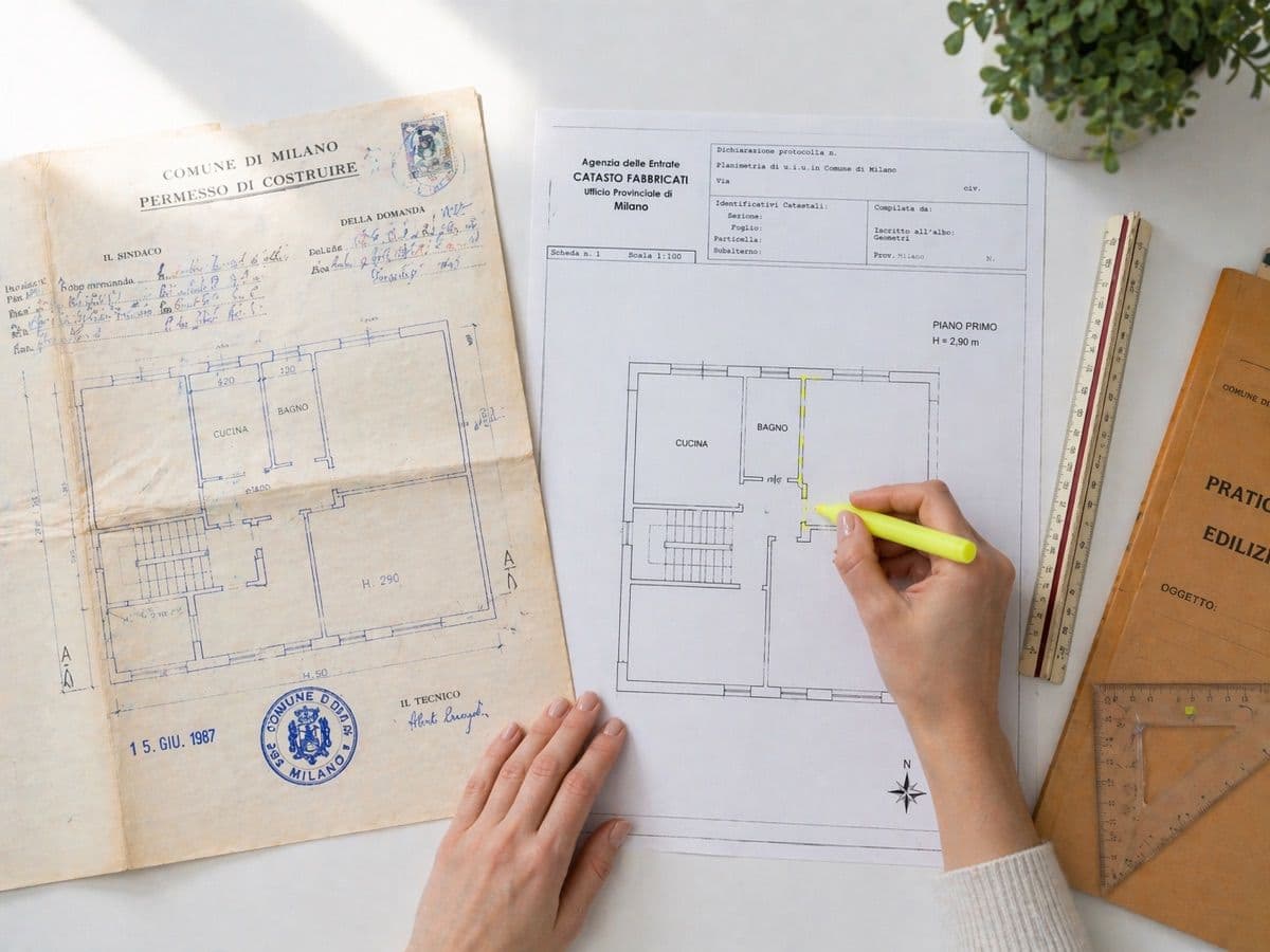 Tecnico verifica documenti edilizi per accesso agli atti a Torino e archivio EdificaTO